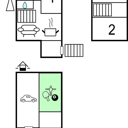 Prázdninový dům Awesome In Hauteville-sur-Mer